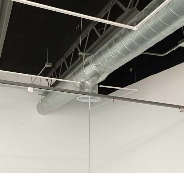 instalacion de sistemas de ventilacion HVAC aire acondicionado y calefaccion